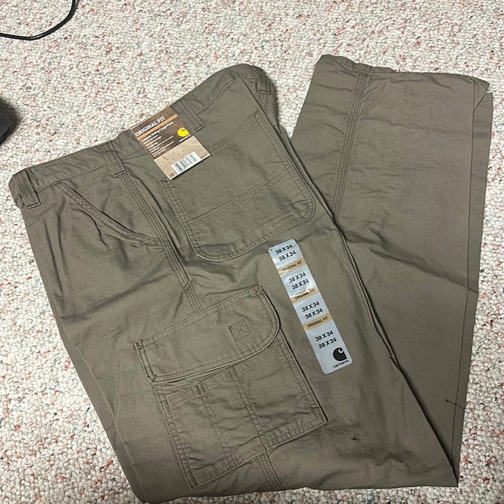 Carthartt original Fit canvas Utility Cargo Pant 38X34